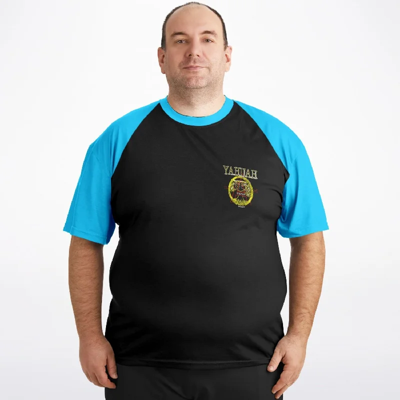 A-Team 01 Blue Designer Plus Size Unisex T-shirt Fleece Nylon Spandex