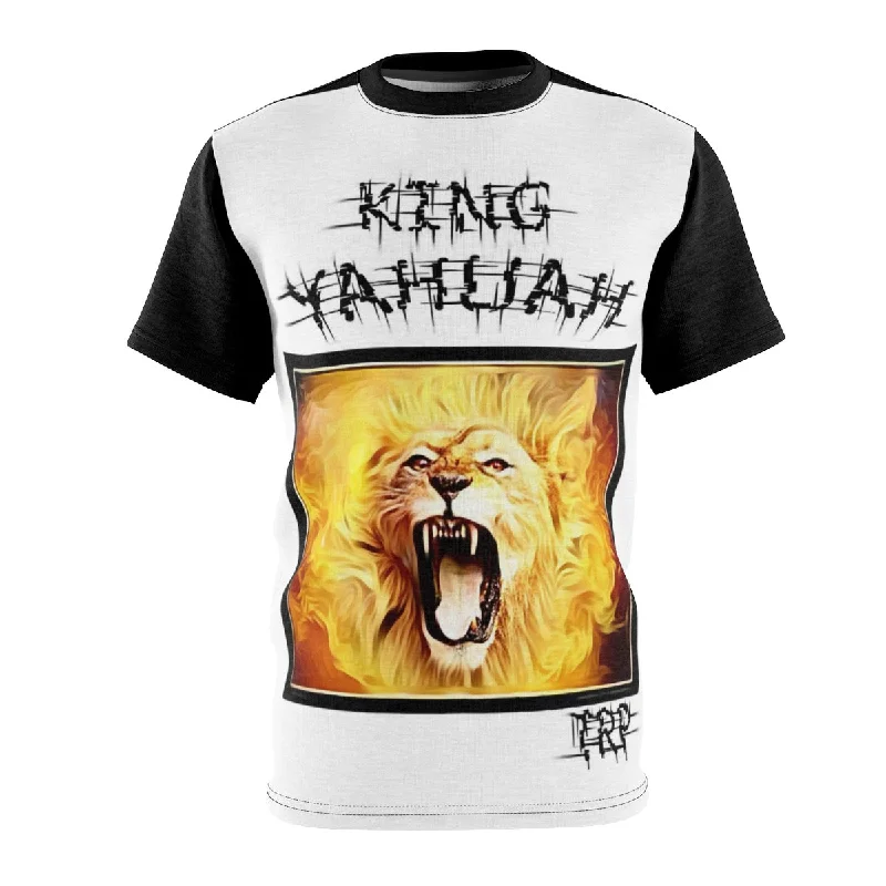 King Yahuah 01-01 Designer Unisex T-shirt Print Jacquard Patchwork