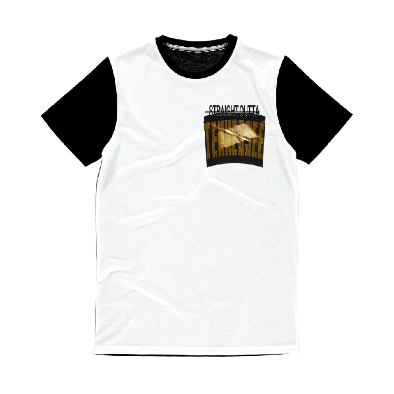 Straight Outta Tennessee 01 Unisex Designer Classic Sublimation Panel T-Shirt Jersey Fabric Tulle Fabric Batik Fabric Straight Outta Tennessee 01 Unisex Designer Classic Sublimation Panel T-Shirt Jersey Fabric Tulle Fabric Batik Fabric
