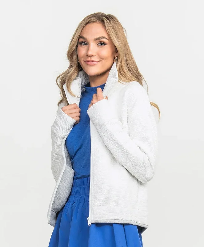 Southern Shirt Co - Textured Performance Jacket Hooded Caped Scarf