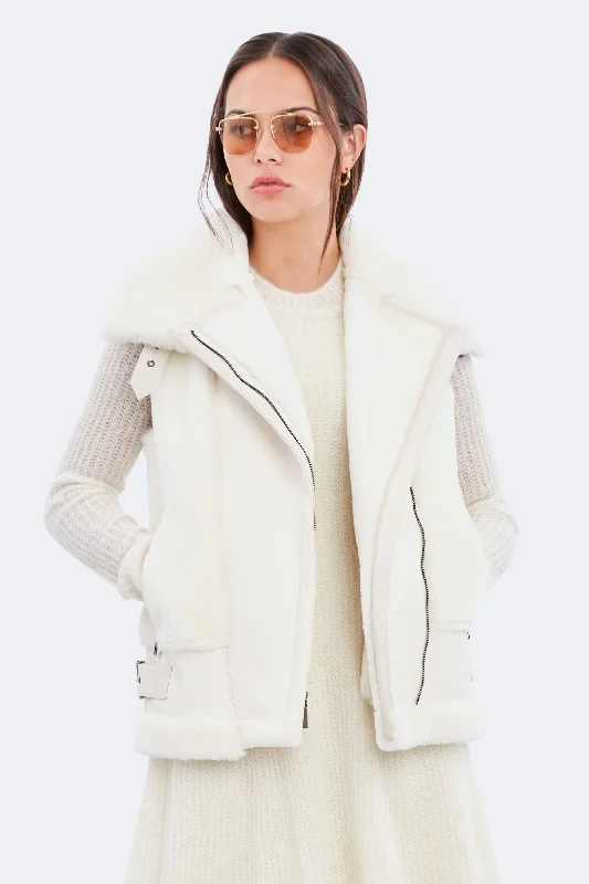 Maya Tiered Jacket Buttoned Jacket Zippered Jacket