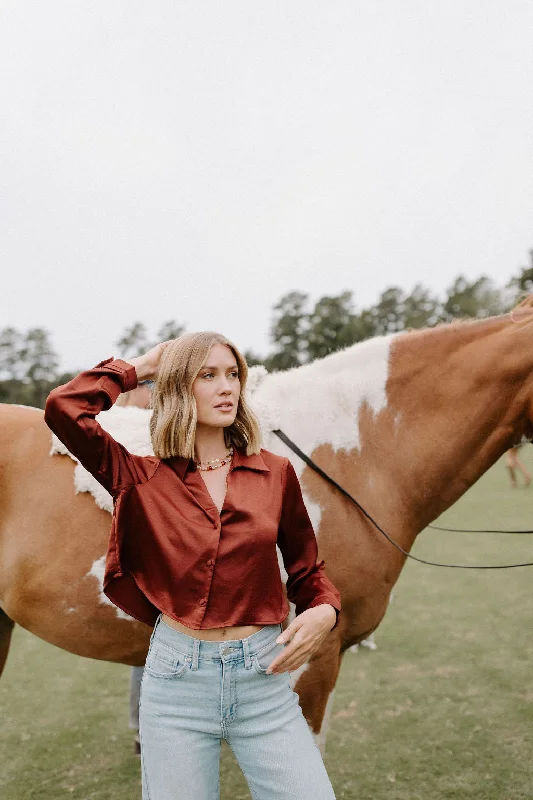 Nolan Top Elegant Button-Up Blouse