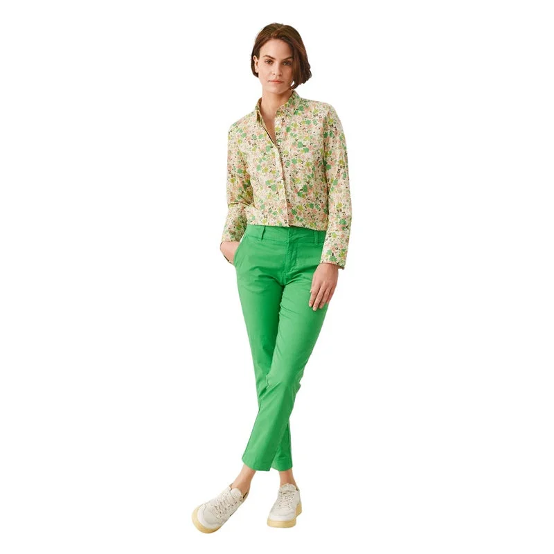 Soffys Trousers in Green Briar